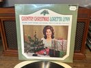 Loretta Lynn Country Christmas LP MCA  Holiday + Shrink Vintage VG+