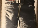 The Rolling Stones Sticky Fingers Vinyl LP Orig Record Zipper VG