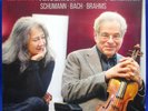 MARTHA ARGERICH & ITZHAK PERLMAN - Schumann Bach Violin Sonatas / WARNER 180g
