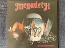 Original 1985 Megadeth Killing Is My Business Vinyl Record LP Grey Combat Label