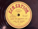 Sensation 8017 John Lee Hooker HIGHWAY 51  -  BLUES 78 rpm   EE+