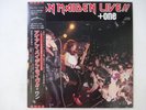Iron Maiden Live  + One EMI EMS-41001 Japan  VINYL LP OBI