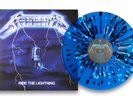 METALLICA Ride The Lightning LP 40th Anniversary Blue Splatter Vinyl