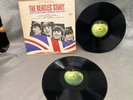 VINTAGE VINYL LP THE BEATLES STORY NARRATIVE & MUSICAL BIOGRAPHY OF BEATLEMANIA