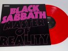 Black Sabbath Master Of Reality Vinyl LP NEMS NEL 6004 Limited Red Translucent