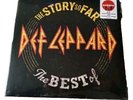 Def Leppard The Story So Far Translucent Yellow & Orange Vinyl 2 LP 2023 Ltd Ed.