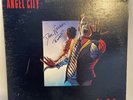 Exc Promo ANGEL CITY LP Face to face 1980 Epic vinyl Signed Doc Neeson Autograph