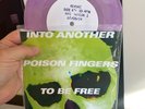 INTO ANOTHER Poison Fingers 7” Vinyl Glow In Dark-Underdog Youth Of Today NYHC