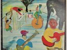 THE BAND: Music From Big Pink US ’69 Lime Green Capitol Rock Vinyl LP Levon Helm