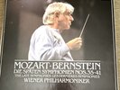 MOZART Late Symphonies LEONARD BERNSTEIN  DGG DIGITAL 3LP Box  FLAWLESS VINYL