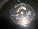 78*  ELVIS PRESLEY  *Don't Be Cruel/ Hound Dog * RCA VICTOR 20-6604* VG