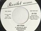 NORTHERN SOUL 45 RE-ISSUE Rose Battiste HIT AND RUN NM condition