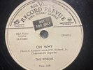 ORCHIDS King 4661 Oh Why/All Night Baby DOO-WOP R&B 78-Covers of ROBINS-PROMO