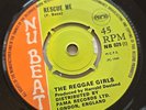 Reggae Girls - Rescue Me / Soulmates Unity is Strength - EX 1969 Reggae  Nu Beat