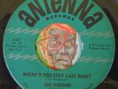 HEAR Joe Hudgins 45 Where'd You Stay Last Night / I Can't ANTENNA rockabilly