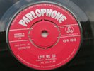 THE BEATLES  1962 UK 45   LOVE ME DO   RED PARLOPHONE 45-R 4949  EX