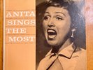 ANITA O'DAY Anita Sings the Most - Verve MG V-8259 Record -- SIGNED BY ARTIST