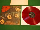Beatles Rubber Soul Japan LP 1.st press 1966 red vinyl Odeon OP-7450