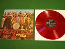 Beatles Sgt. Peppers Japan LP 1.st press 1967 red vinyl Odeon OP-8163