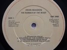 IRON MAIDEN • The Number of the Beast • LP • Ireland