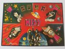 KISS- PROMO STICKER FROM THE ORIGINALS 1977 JAPAN VICTOR SUPER RARE