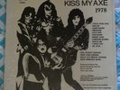 1978 Kiss My Axe LP Rare