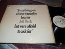 JEFF BECK EVERYTHING YOU ALWAYS WANTED TO HEAR BY LP WHITE LABEL PROMO VG+
