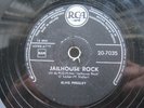 ELVIS PRESLEY 78 RPM JAILHOUSE ROCK / TREAT ME NICE HOLLAND RCA 20-7035 DUTCH