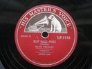 ELVIS PRESLEY 78 RPM BLUE SUEDE SHOES / TUTTI FRUTTI IRISH RED HMV I.P.1114 V3