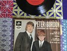 DISQUE VINYLE 45 TOURS -  PETER AND GORDON CHANTENT EN FRANCAIS -