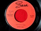 DENNY KING Don't Talk Baby 45 rpm Sara JS-5016 R&B/POPCORN VG-
