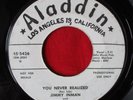 JIMMY INMAN & IMPOLLOS I'm So Sorry 45 rpm Aladdin 45-3426 promo DOO WOP VG+