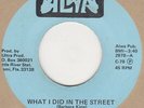 Barbara King What I Did In The Street Alwa Soul Northern Motown