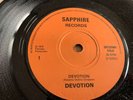 DEVOTION..SELF TITLED...RARE UK LIMITED EDITION  ISSUE SINGLE..SAPPHIRE..016