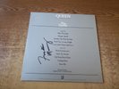 HAND SIGNED FREDDIE MERCURY 1980 VG++ Queen The Game  513 LP33