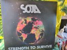 SOJA Strength To Survive - 2x LP Vinyl Records - 2012 American Reggae Bi-fold