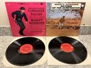 MARTY ROBBINS GUNFIGHTER BALLADS & RETURN OF THE GUNFIGHTER ; 2 LPS