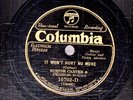 86g4.  Carter & Young - It Won't Hurt No More & A Lazy Farmer Boy - Col. 15702-D