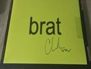 Charli XCX Brat SIGNED Clear & Pink Splatter Vinyl Sealed Rare Record Exclusive