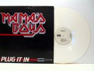 MAMA'S BOYS plug it in (white vinyl) LP EX/VG, ALLP 4.00136 J, vinyl, album