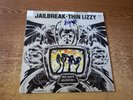 HAND SIGNED PHIL LYNOTT 1970s VG+++ LP & VG- COVER  Thin Lizzy Jailbreak LP33