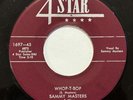 Sammy Masters “Whop-T-Bop”/“2-Rock-A-4” 1956 Rockabilly Original On 4-Star VG+