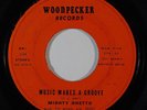 Funk 45 MIGHTY GHETTO Music Makes A Groove/I Miss You on Woodpecker