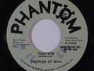 Crossover Soul/Funk 45 DISCIPLES OF SOUL Together/That's The Way Love Goes VG++