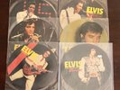 ELVIS PRESLEY - 6 different ELVIS FOREVER denmark PICTURE DISC 45 rpm VINYL