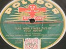 AL BOWLLY 1928 Australia Polydor  ARTHUR BRIGGS Take Your Finger Out  Of Mouth