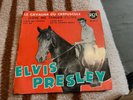 ELVIS PRESLEY rare French EP 45 LOVE ME TENDER LE CAVALIER DU CREPUSCULE