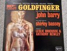 GOLDFINGER SOUNDTRACK LP - 007 JAMES BOND - JOHN BARRY - LIBERTY LW 5117 USA
