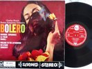 RARE EXCELLENT CHARLES MUNCH RAVEL BOLERO BSO 1959 LIVING STEREO UK LP SUPERB