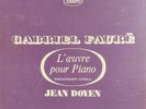 RARE LP JEAN DOYEN GABRIEL FAURE OEUVRE POUR PIANO ERATO BOX STU 70740/1/2/3/4